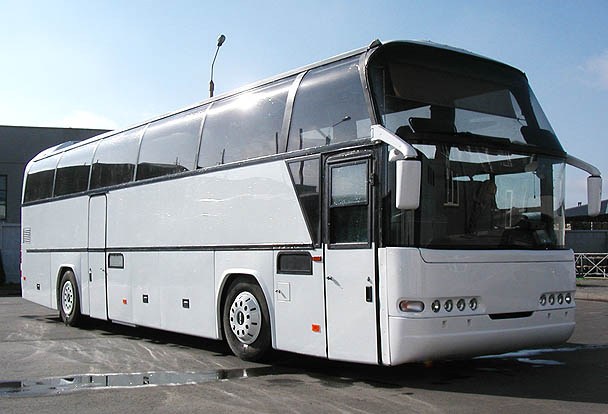 Autobusu īre Jēkabpilī Neoplan 50 vietas sēdvietas