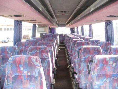 Autobusu noma Jēkabpilī Setra 44 49 50 55 sēdvietas
