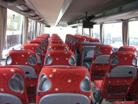 Autobusu noma Jēkabpilī 44 49 50 55 sēdvietas